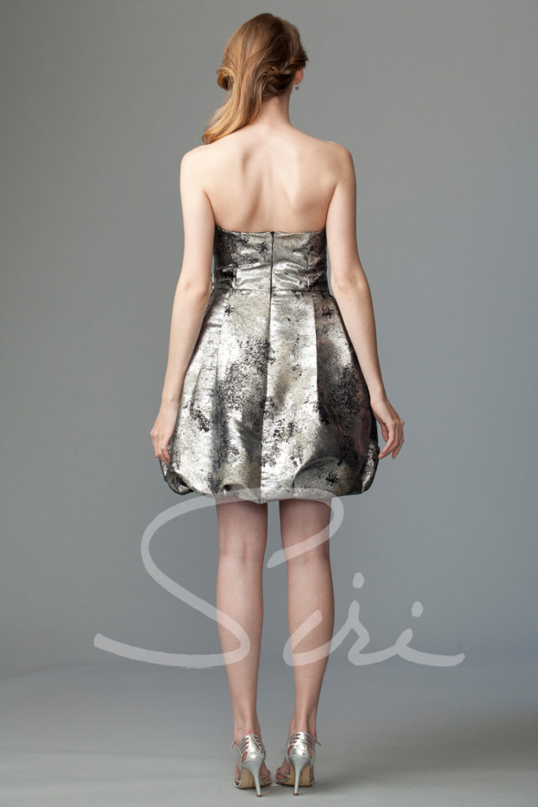 Siri Metallic dress