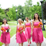 Siri Bridesmaids Dresses, Roman Party Dress