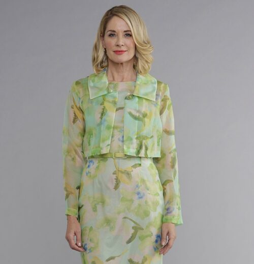 Short floral jacket